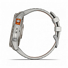 Умные часы Garmin Fenix 7X Pro Sapphire Solar Edition, титановый корпус, ремешок  - серо-оранжевый