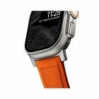 Ремешок Nomad Rugged Strap для Apple Watch 49/45/44/42 мм, силикон, оранжевый