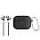 Чехол Uniq Vencer Hang case для Airpods Pro с карабином и шнурком, темно-серый