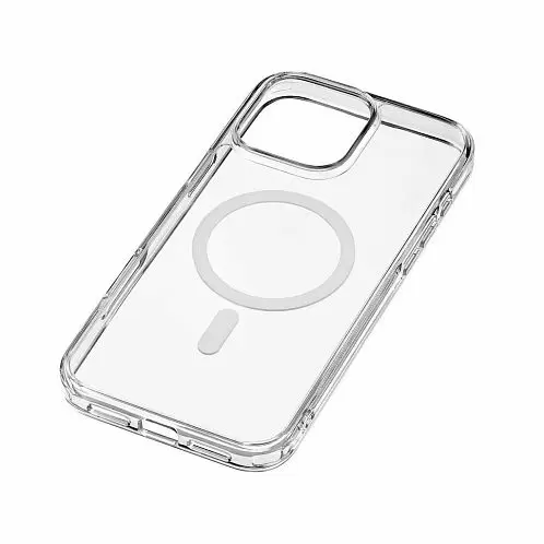 Чехол uBear Real Mag Case для iPhone 16 Pro Max, усиленный, прозрачный