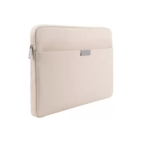 Чехол Uniq Bergen Nylon Laptop sleeve для ноутбуков 14", бежевый