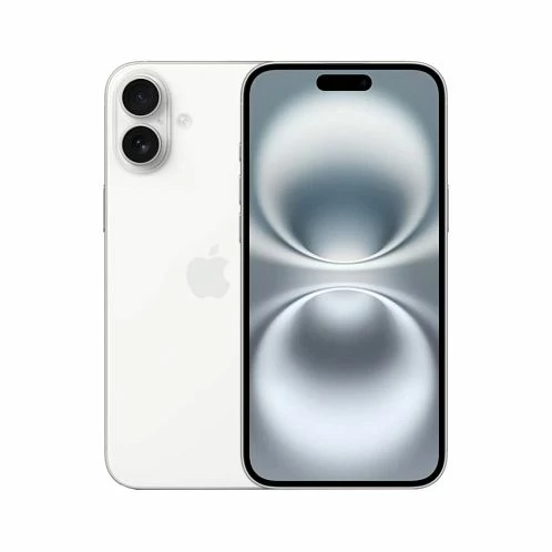 iPhone 16 Plus, 128 Гб, белый 1 Sim/eSim