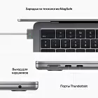 MacBook Air 13" (M2, 2022) 8 Гб, 512 Гб SSD, "серый космос"