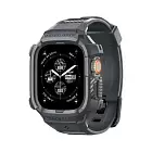 Чехол с ремешком SPIGEN Rugged Armor Pro для Apple Watch Ultra (49 mm), темно-серый