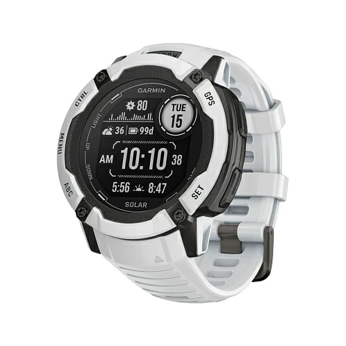 Умные часы Garmin Instinct 2X Solar, белый