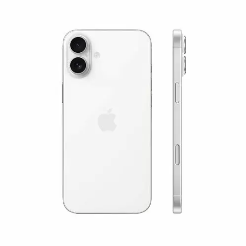 iPhone 16 Plus, 128 Гб, белый 2 Sim