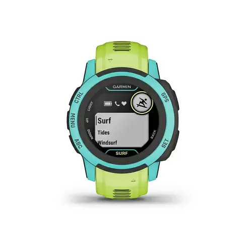 Умные часы Garmin Instinct 2S Surf Edition Waikiki, салатовый