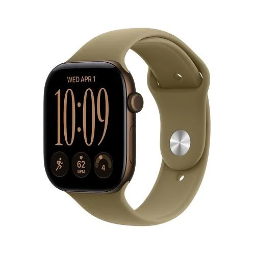 Watch S12, 46 mm,  "темная бронза" алюминий, ремешок Sport Band, оливковый S/M