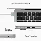 MacBook Air 13" (M2, 2022) 8 Гб, 512 Гб SSD, серебристый