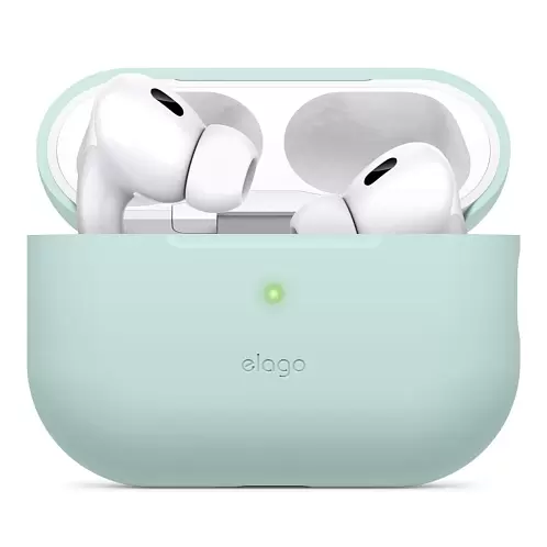 Чехол Elago Silicone case для AirPods Pro 2, мятный