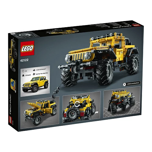 Конструктор LEGO Technic, Jeep® Wrangler, (42122)