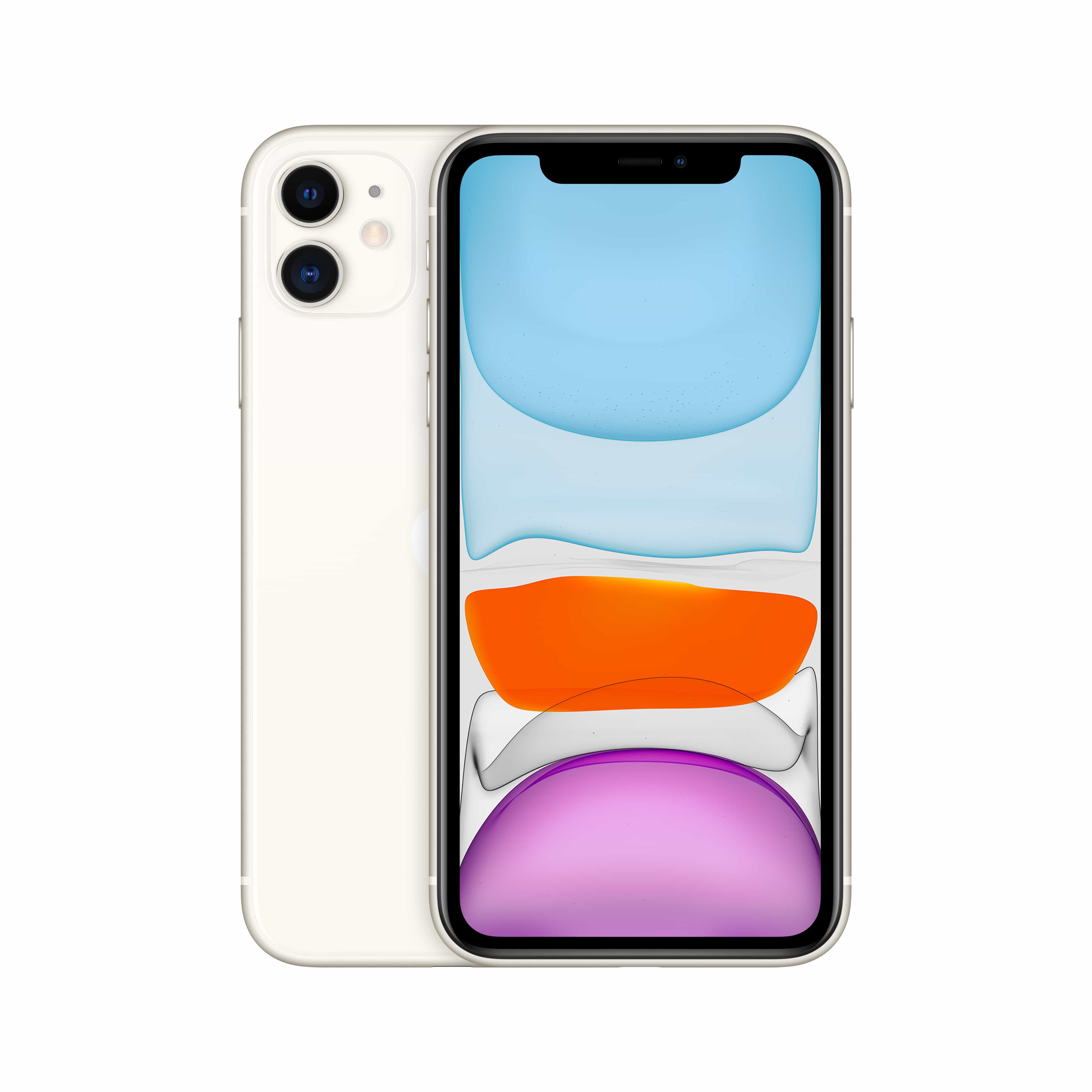 iPhone 11, 64 ГБ, белый (CE, гарантия 30 дней)