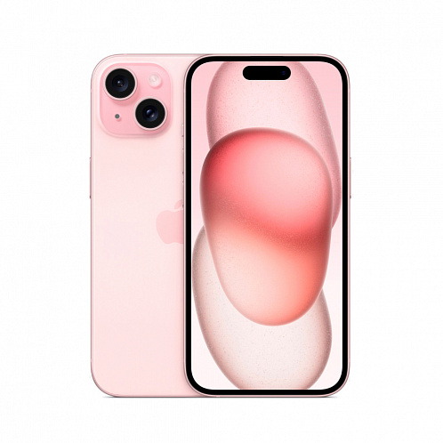 iPhone 15, 256 Гб, розовый 2 Sim