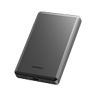 Внешний аккумулятор EnergEA AluPac Air 10K MagSafe, 10000 мАч 15W, Ultra Light Aluminium, серый