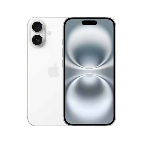 iPhone 16, 128 Гб, белый 2 Sim