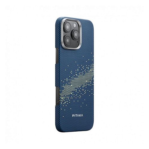 Чехол Pitaka StarPeak Tactile Woven для iPhone 16 Pro Max, Milky Way Galaxy | млечный путь