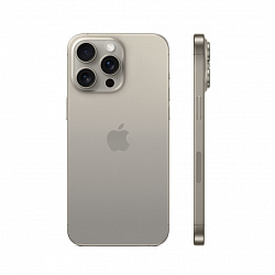 iPhone 15 Pro Max, 256 Гб, "натуральный титан" 2 Sim
