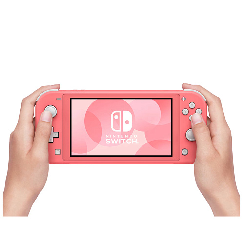 Портативная игровая консоль Nintendo Switch Lite, коралловый