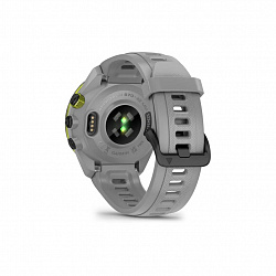 Умные часы Garmin Approach S70 (42 мм), черный керамический безель, ремешок - серый