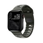 Ремешок Nomad Sport Strap для Apple Watch 49/45/44/42 мм, силикон, темно-зеленый M/L