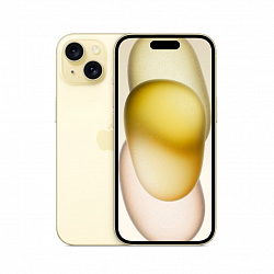 iPhone 15, 256 Гб, желтый 2 Sim 