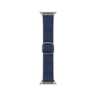 Ремешок Uniq ASPEN для Apple Watch 45/44/42 mm, плетеный, синий обсидиан