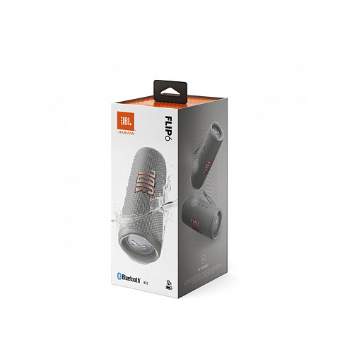 Портативная акустика JBL Flip 6, серый