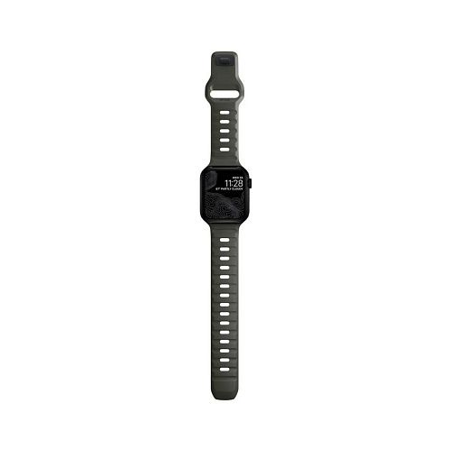 Ремешок Nomad Sport Strap для Apple Watch 49/45/44/42 мм, силикон, темно-зеленый M/L